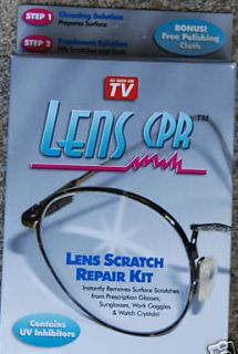 Lens CPR Eyeglass Fix Scratch Repair Kit Eye Glass Vision Sunglasses