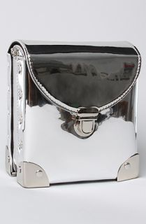 Jeffrey Campbell The Later Bag in Silver