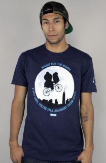 Entree Entree LSTo the Moon Navy Tee Concrete