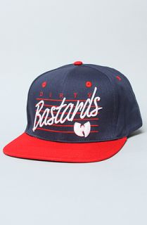 Wutang Brand Limited The Dirty Snapback Cap in Navy