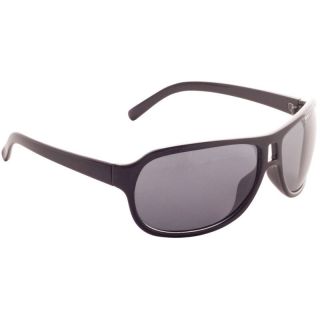 Fisherman Eyewear Polarized Sunglasses Islander Black Frame Gray Lens