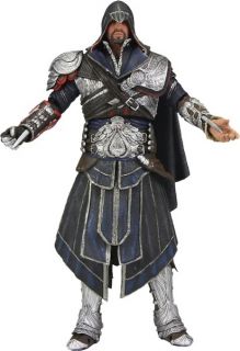 Assassins Creed Brotherhood Ezio 7 Figure Onyx Costume Hooded