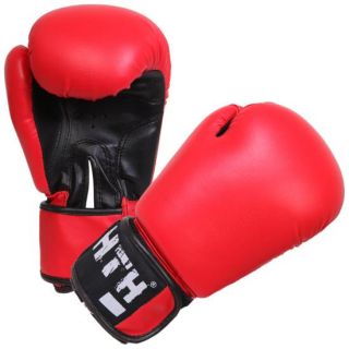 10oz Rex Boxing Gloves Muay Thai Sparring Punch Bag Training MMA Mitts