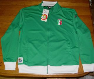 New FIFA 2010 World Cup Mexico Soccer Jacket Mens XL