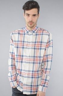 CHAMBERS The Oneway Buttondown Shirt in White Plaid