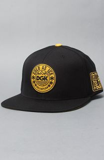 DGK The DGK Cold as Ice Snapback Hat in Black