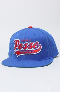 Obey The On Deck Snapback in Blue Concrete