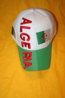 Algeria Embossed Hat Cap FIFA World Cup Soccer Football