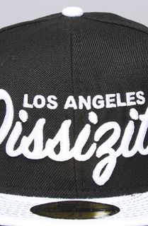 Dissizit The LA Dissizit New Era Cap in Black White