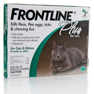 243 292 frontline 3 pack flea treatment for cats rating be the first