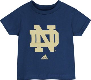 Notre Dame Fighting Irish Adidas Navy Infant Logo T Shirt