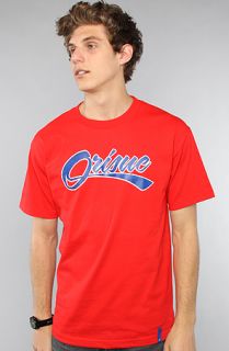 ORISUE The MLB Tee in Red Concrete Culture