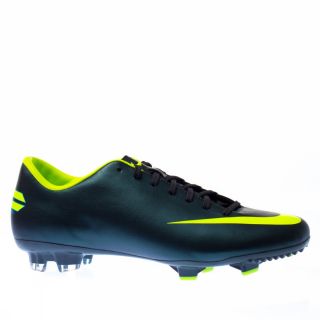 Nike Mercurial Victory 3 FG 9 US Black Light Green Trainers Shoes Mens