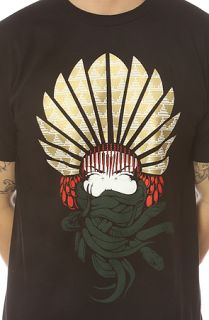 Crooks and Castles The Mayan Medusa Tee in Black