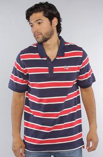 LRG The Sandlot Polo in Navy Concrete Culture