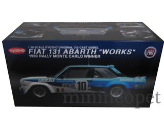 description model fiat 131 abarth works 1980 rally monte carlo winner
