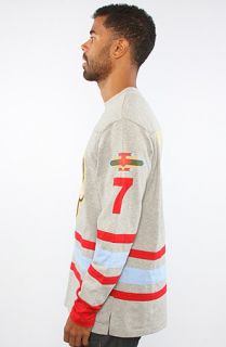 Play Cloths The Chief Jack Jersey in Heather Grey