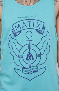 Matix The High N Dry Tank in Teal Concrete