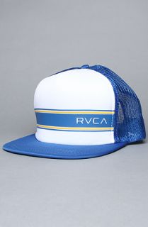 RVCA The Wrightwood Trucker Hat in Royal Fade