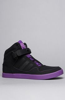 adidas The AR 20 Canvas Sneaker in Black Power Purple