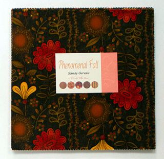 Sandy Gervais Phenomenal Fall 10 Layer Cake Fabric Quilting Squares
