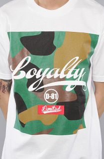 District 81 The Loyalty Camo Tee White