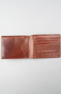 REBEL8 The Por Vida Leather Wallet Concrete
