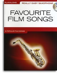 Really Easy Film Songs for Alto Saxophone Sax CD Book