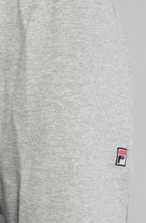 Fila The Fleece Pant in Grey Heather Concrete