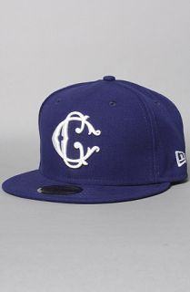 Crooks and Castles The Ornate C Fitted Cap in Cobalt