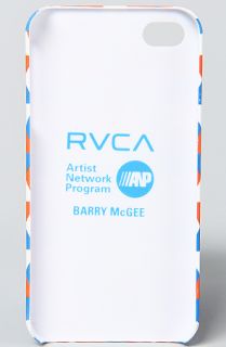 RVCA The RVCA iPhone Case in White Red