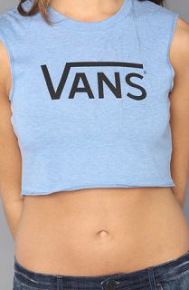 Vans The Jesse Jo for Vans Dig It Babe Tee in Heather Blue