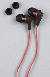 Skullcandy The Inkd 20 Earbuds with Mic in Black Red