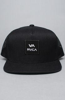 RVCA The VA All The Way Trucker Hat in Black