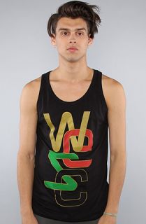 WeSC The GU Overlay Tank in Black Concrete