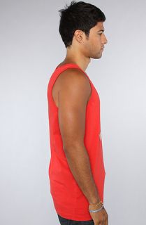 WeSC The Icon Tank in Aurora Red Concrete