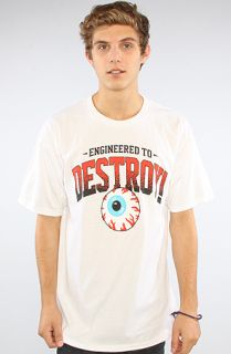 Mishka The ETDKW Tee in White Concrete