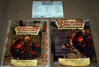 DUNGEONS AND DRAGONS LAIR ASSAULT KILL THE WIZARD D D 4E NR WOW NEW