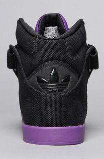 adidas The AR 20 Canvas Sneaker in Black Power Purple