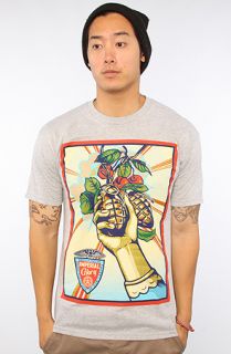 Obey The Imperial Glory Basic Tee in Heather Gray