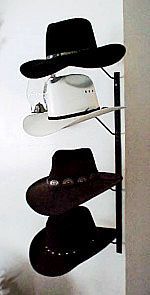 4 Tier Western Cowboy Hat Rack New