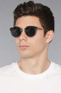 Super Sunglasses The Panama Sunglasses in Dark Green