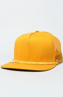 Coal The Arnie Cap in Mustard Concrete