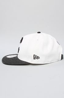  the new chain throwback cap in white black ostrich sale $ 26 95