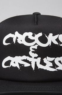 Crooks and Castles The Painter Snapback Hat in Black