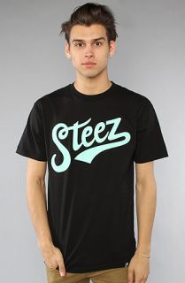 Primitive The Steez Tee in Black Teal