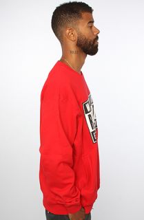 RockSmith The Explicit Crewneck Sweatshirt in Red