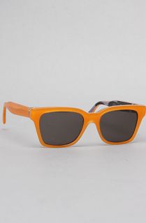 Super Sunglasses The America Print Sunglasses in Orange and Sunset