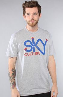 Sky Culture Clear For Take Off Grey Crew Neck