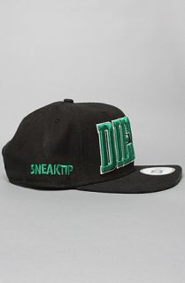 Sneaktip The Diesel Snapback Cap in Black